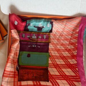 HERMES Scarf never worn with original packaging.